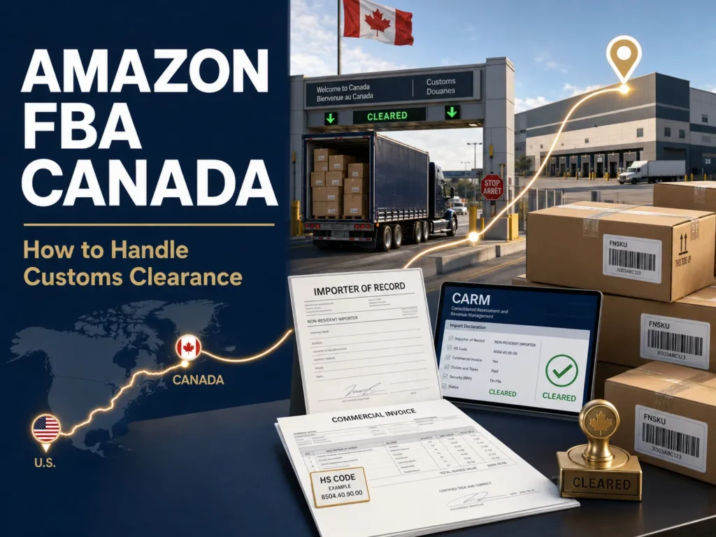 Amazon FBA Canada customs broker