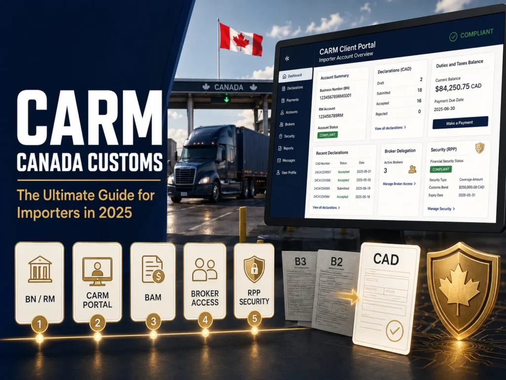 CARM Canada Customs: The Ultimate Guide for Importers in 2025
