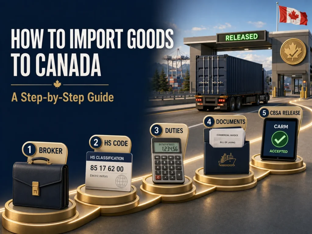 How to Import Goods to Canada: A Step-by-Step Guide